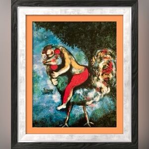 Vintage “The Giant Rooster” Poster by Marc Chagall